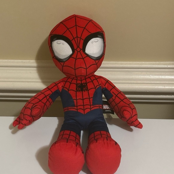 Marvel Other - Spider Man Plush Talkers Soft Toy 11.75 Inch with Sounds for Kids Tested Works